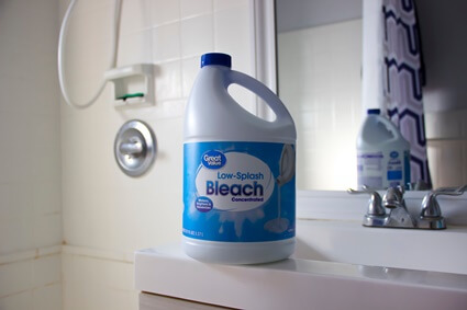 is bleach effective against rats?