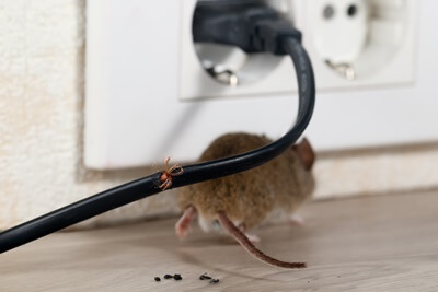 why do rats chew wires?